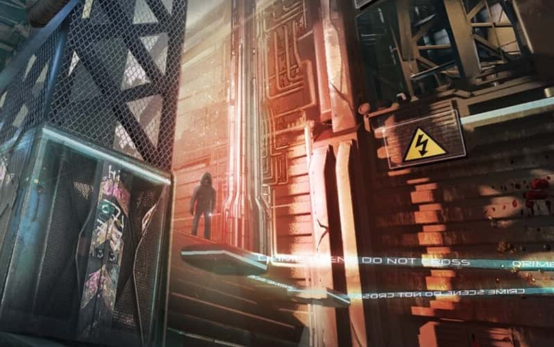 Crime scene BA (Hons) Games Art and Design graduate Lucy Zini