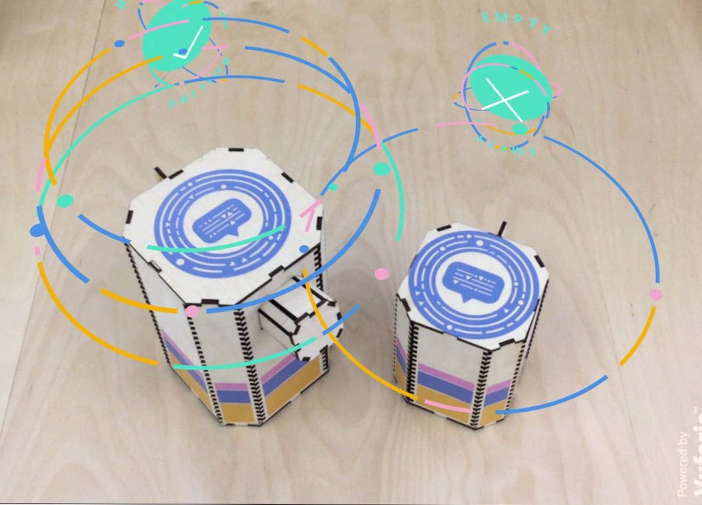 Image of interactive work by Pete Abbott, BA Graphic Communication